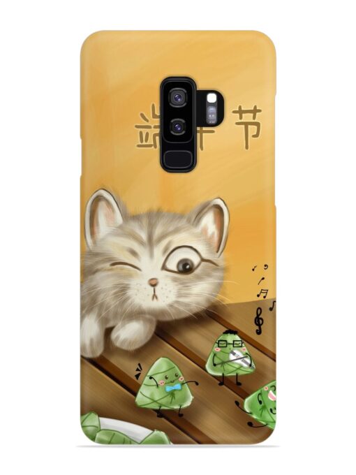 Cat Scorpion Dancing Snap Case for Samsung Galaxy S9 Plus Zapvi