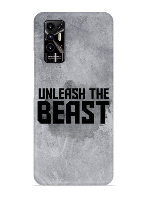 Unleash The Beast Snap Case for Tecno Pova 2 Zapvi