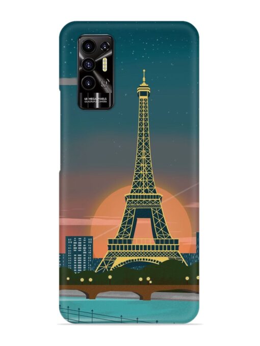 Scenery Architecture France Paris Snap Case for Tecno Pova 2 Zapvi