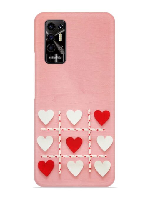 Valentines Day Concept Snap Case for Tecno Pova 2 Zapvi