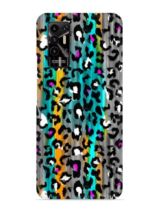 Mix Animal Skin Snap Case for Tecno Pova 2