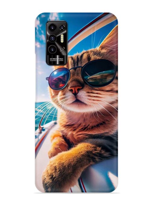 Cat In Style Snap Case for Tecno Pova 2 Zapvi