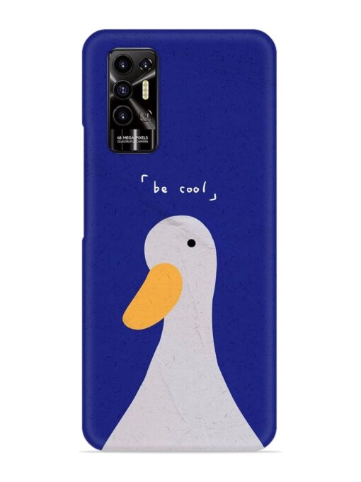 Be Cool Duck Snap Case for Tecno Pova 2 Zapvi