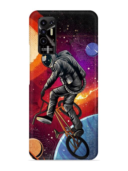 Super Eclipse Bmx Bike Snap Case for Tecno Pova 2 Zapvi