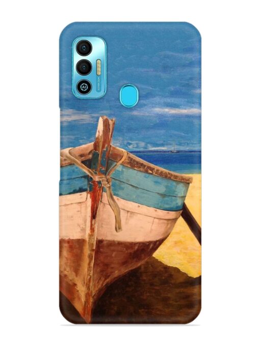 Canvas Painting Snap Case for Tecno Spark 7T