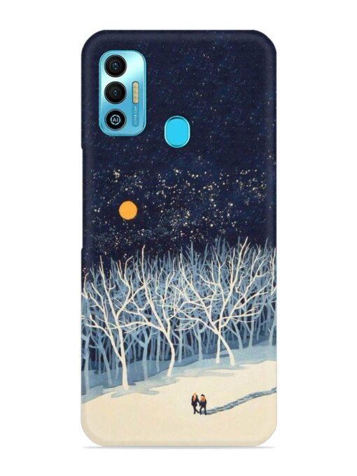 Full Moon Snowshoe Tour Snap Case for Tecno Spark 7T Zapvi