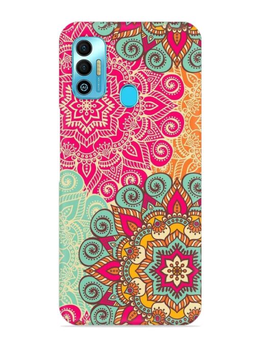 Mandala Seamless Snap Case for Tecno Spark 7T Zapvi