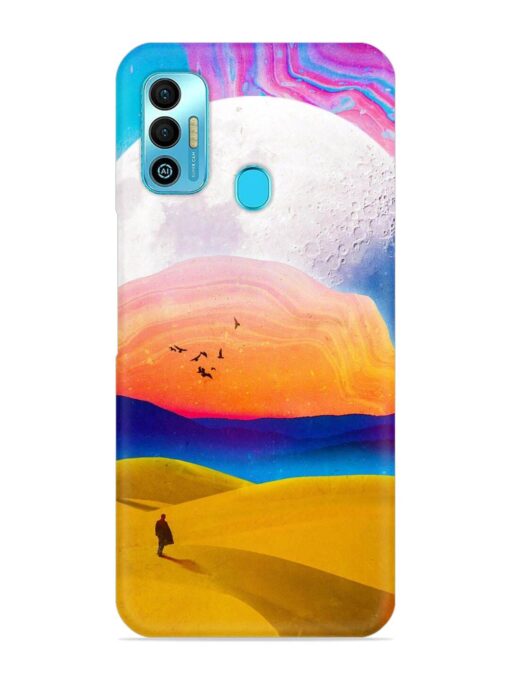 Sandy Desert Snap Case for Tecno Spark 7T