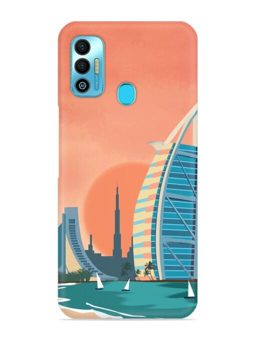 Dubai Architectural Scenery Snap Case for Tecno Spark 7T