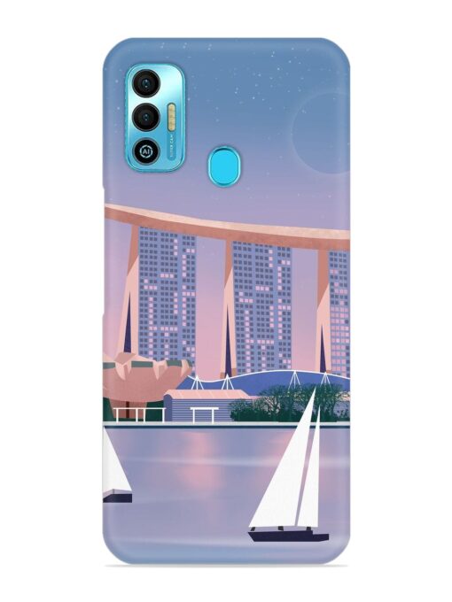 Singapore Scenery Architecture Snap Case for Tecno Spark 7T