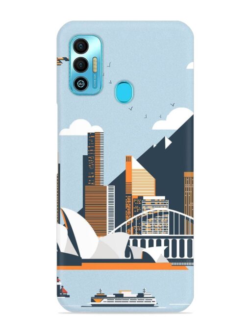 Sydney Opera Landscape Snap Case for Tecno Spark 7T