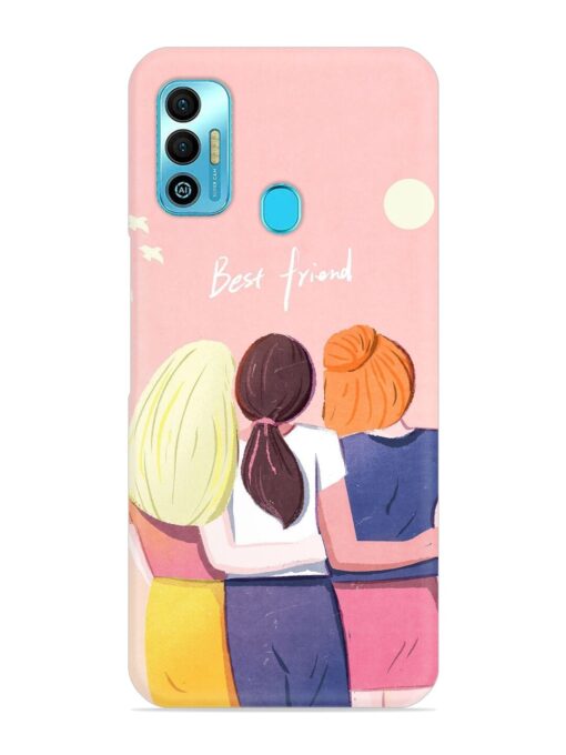 Friendship Day Snap Case for Tecno Spark 7T