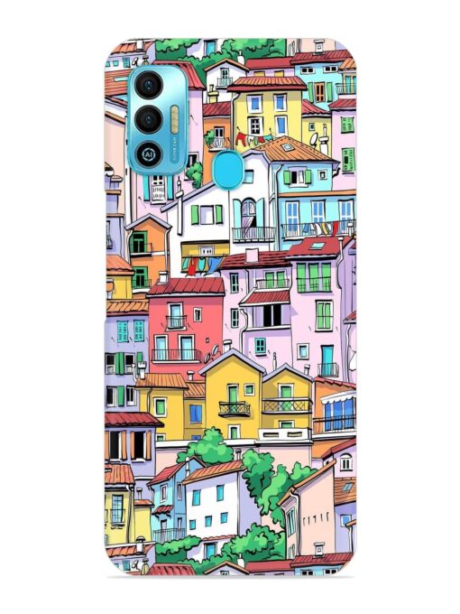 Europe Old Town Snap Case for Tecno Spark 7T