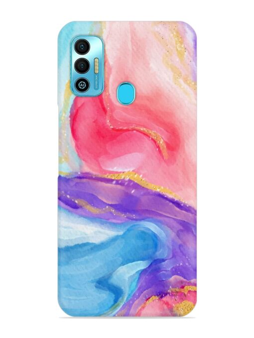 Watercolor Gradient Snap Case for Tecno Spark 7T