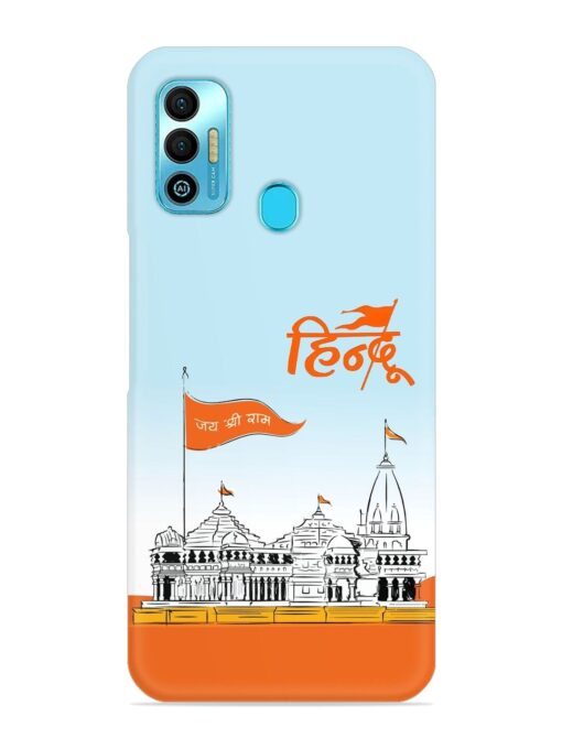 Ram Mandir Hindu Snap Case for Tecno Spark 7T