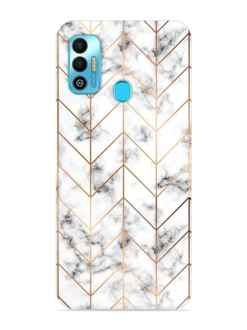 Vector Marble Texture Snap Case for Tecno Spark 7T