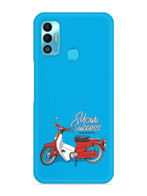 Motorcycles Image Vector Snap Case for Tecno Spark 7T Zapvi