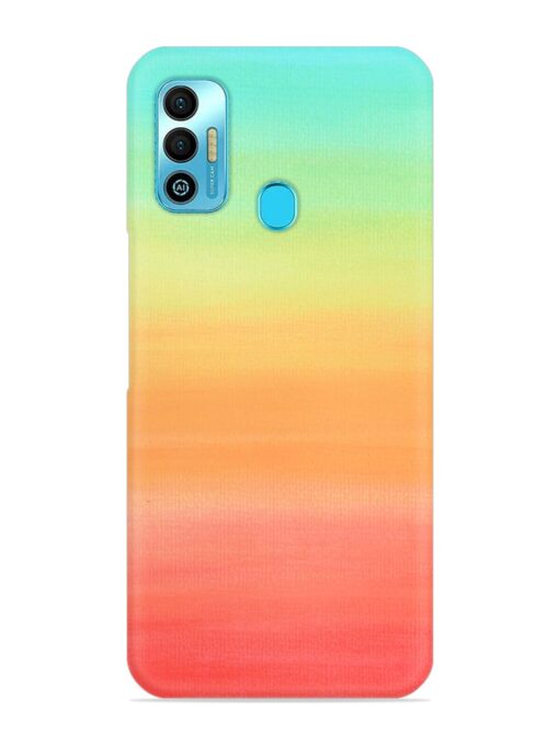 Background Sky Watercolor Snap Case for Tecno Spark 7T