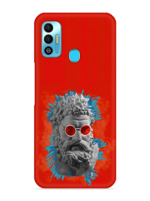 Contemporary Art Concept Snap Case for Tecno Spark 7T