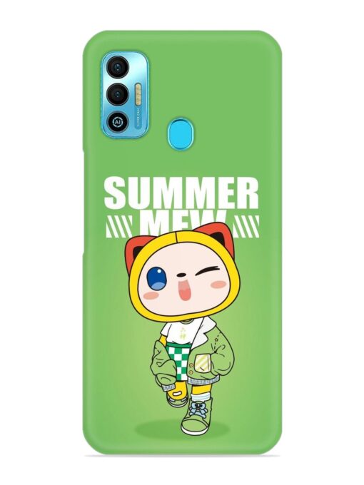 Summer Mew Snap Case for Tecno Spark 7T Zapvi