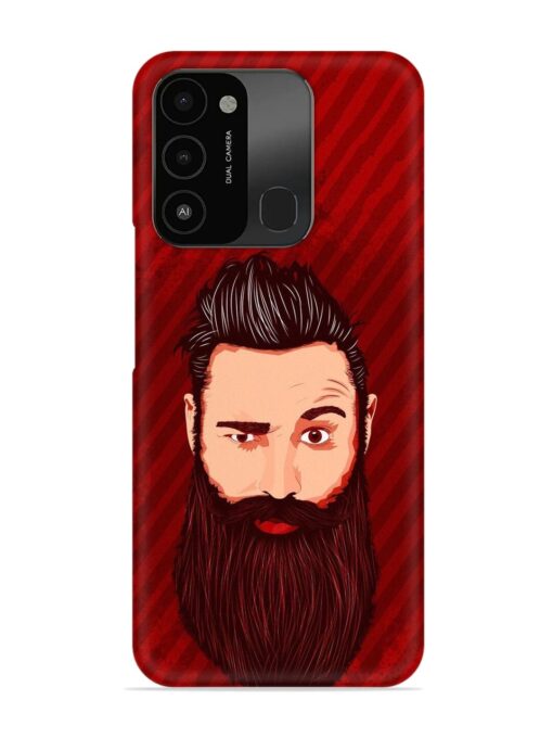 Beardo Man Snap Case for Tecno Spark 8C Zapvi