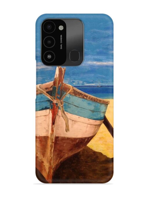 Canvas Painting Snap Case for Tecno Spark 8C