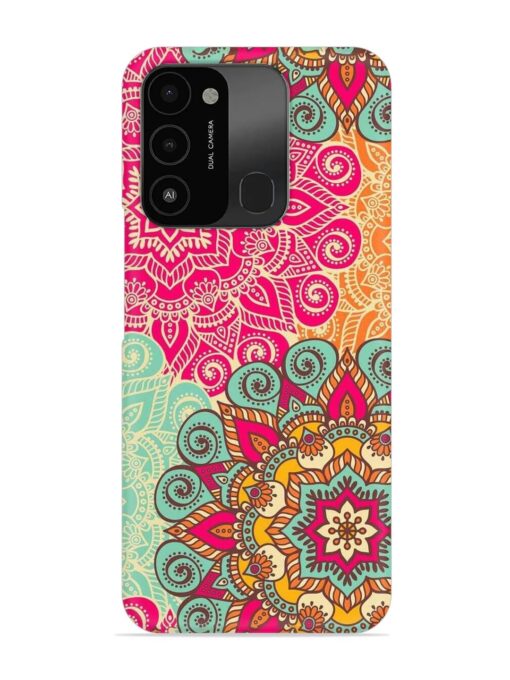 Mandala Seamless Snap Case for Tecno Spark 8C