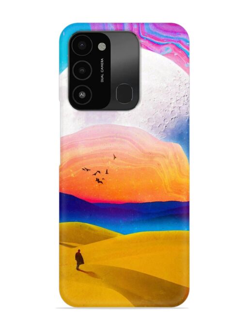 Sandy Desert Snap Case for Tecno Spark 8C