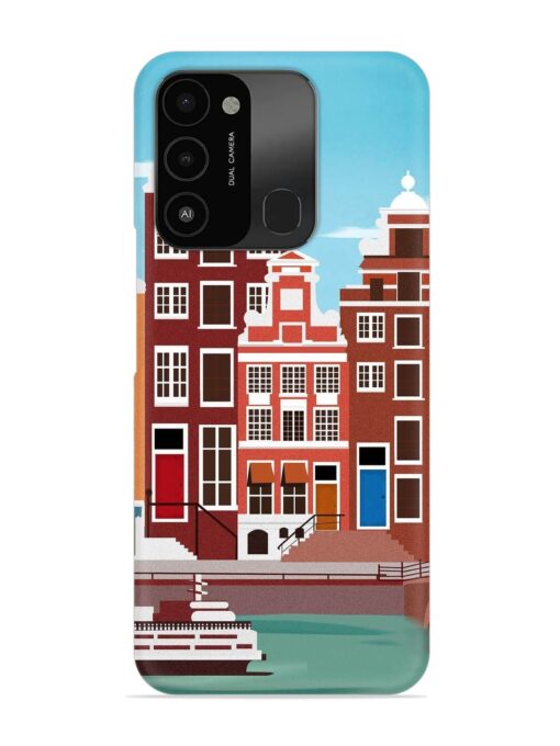 Scenery Architecture Amsterdam Landscape Snap Case for Tecno Spark 8C