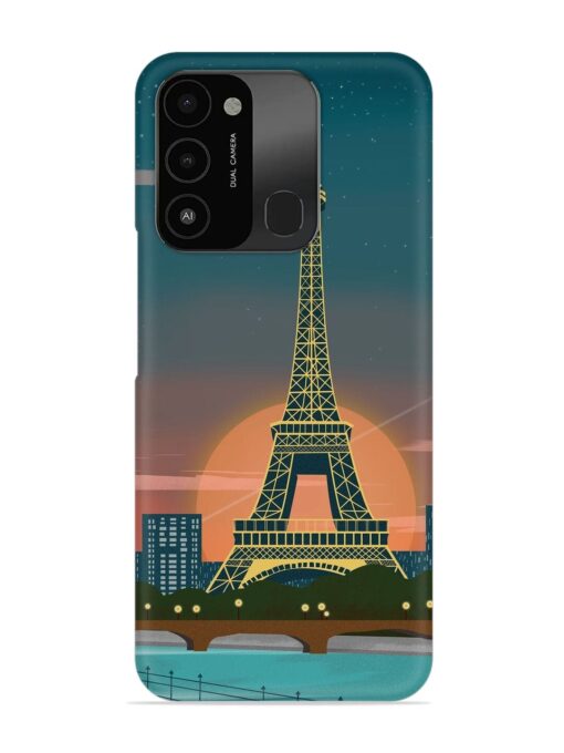 Scenery Architecture France Paris Snap Case for Tecno Spark 8C Zapvi