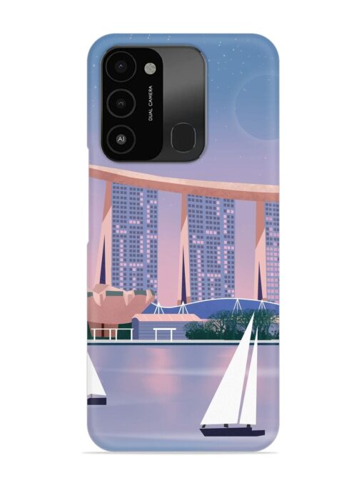 Singapore Scenery Architecture Snap Case for Tecno Spark 8C