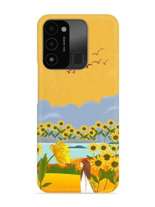 Beginning Of Autumn Snap Case for Tecno Spark 8C