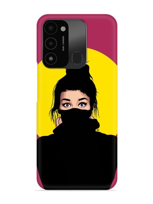 Girly Vector Snap Case for Tecno Spark 8C