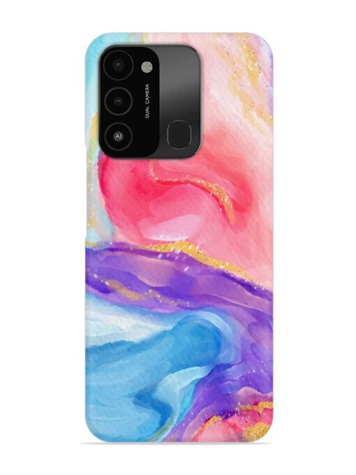 Watercolor Gradient Snap Case for Tecno Spark 8C