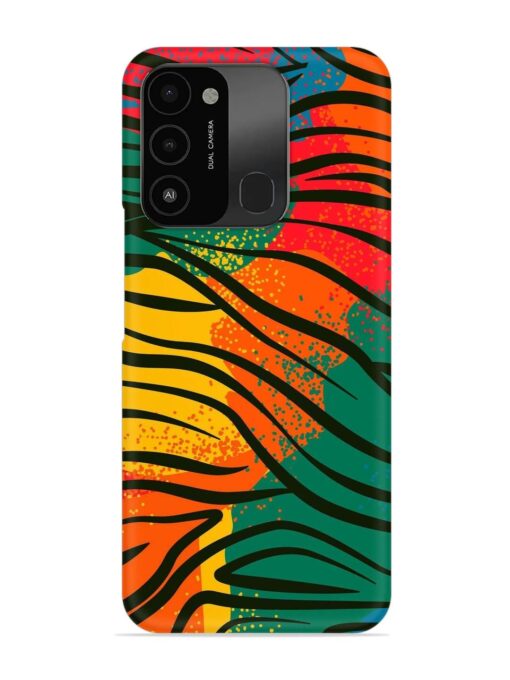 Bright Colorful Snap Case for Tecno Spark 8C Zapvi