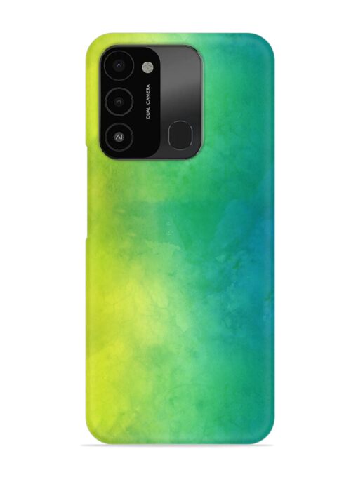 Yellow Green Gradient Snap Case for Tecno Spark 8C