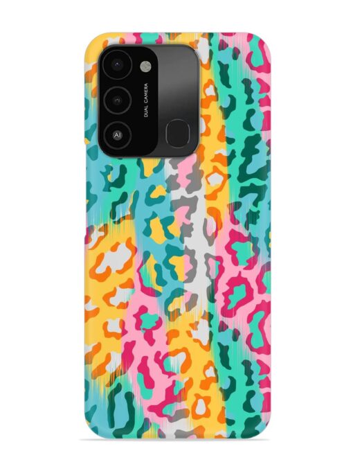 Seamless Vector Colorful Snap Case for Tecno Spark 8C