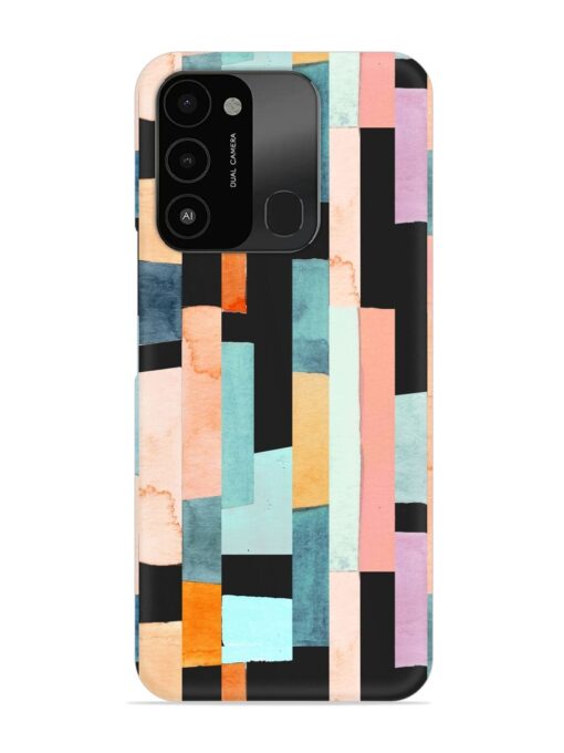 Geometric Seamless Pattern Snap Case for Tecno Spark 8C