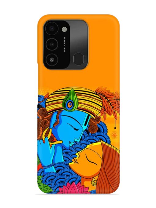 Illustration Hindu Goddess Snap Case for Tecno Spark 8C Zapvi