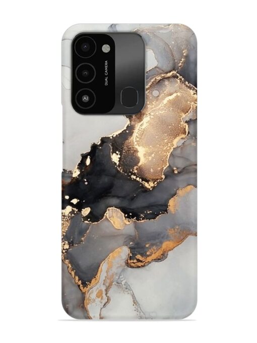 Luxury Abstract Fluid Snap Case for Tecno Spark 8C Zapvi