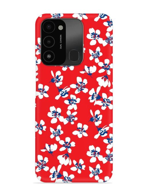 Hand Drawn Abstract Snap Case for Tecno Spark 8C