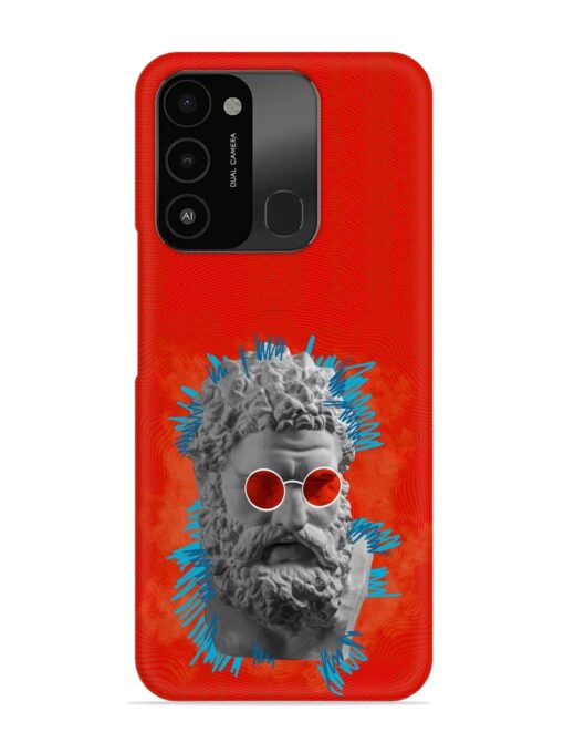 Contemporary Art Concept Snap Case for Tecno Spark 8C