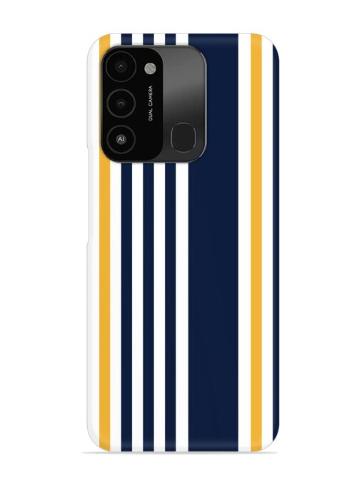 Seamless Stripe Pattern Snap Case for Tecno Spark 8C