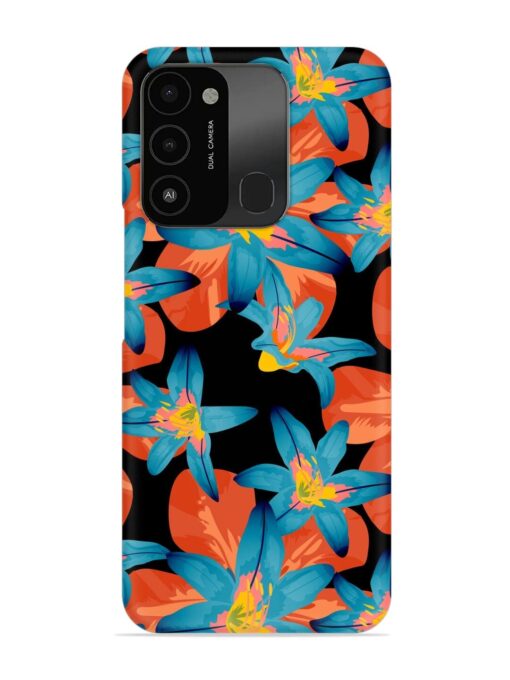 Philippine Flowers Seamless Snap Case for Tecno Spark 8C