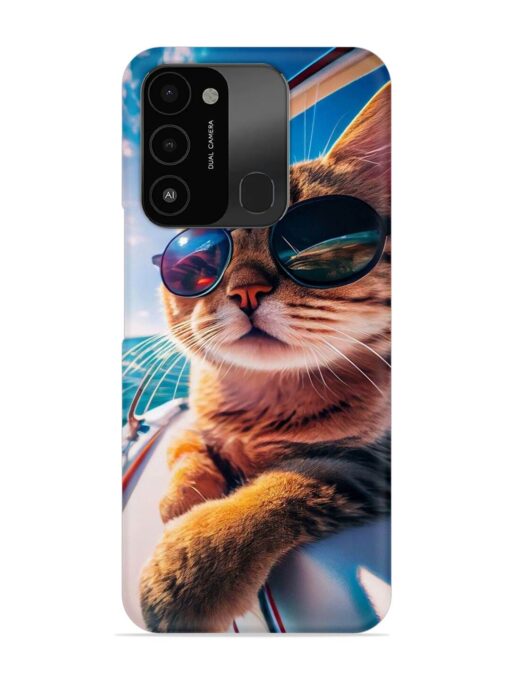 Cat In Style Snap Case for Tecno Spark 8C