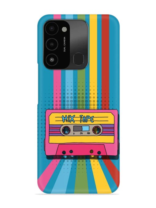 Mix Tape Vactor Snap Case for Tecno Spark 8C Zapvi