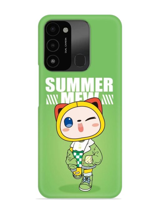 Summer Mew Snap Case for Tecno Spark 8C