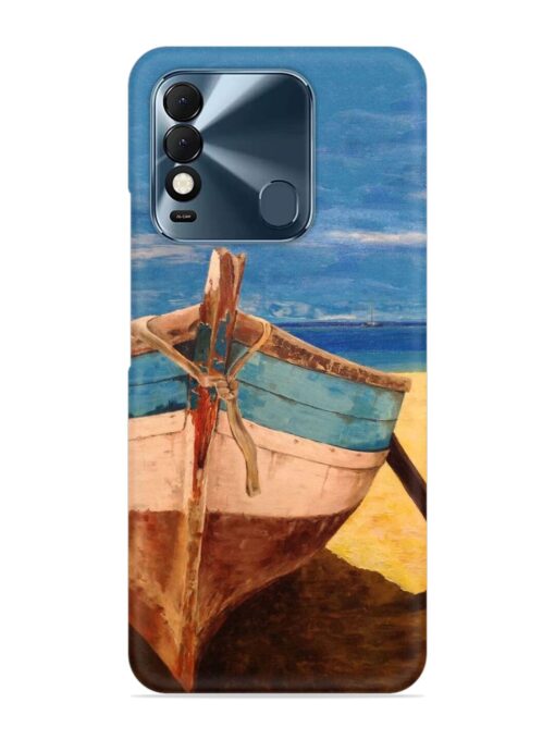 Canvas Painting Snap Case for Tecno Spark 8T