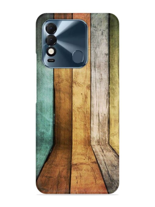 Wooden Realistic Art Snap Case for Tecno Spark 8T Zapvi