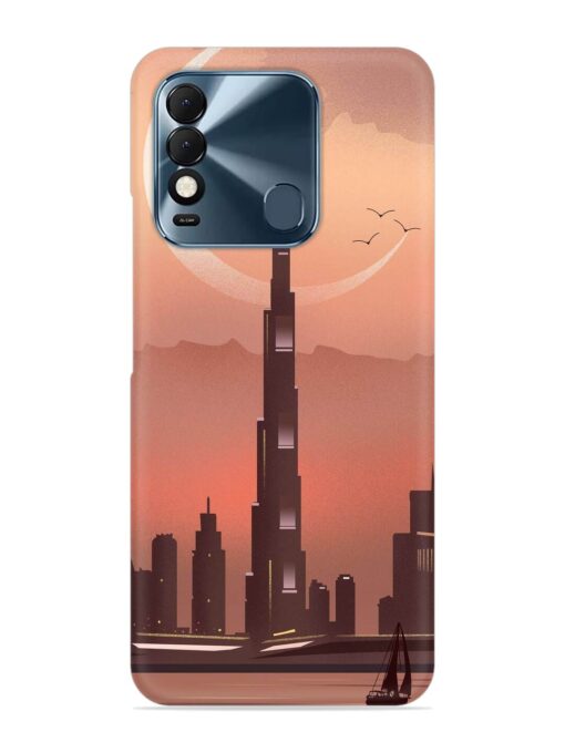 Landmark Burj Khalifa Snap Case for Tecno Spark 8T